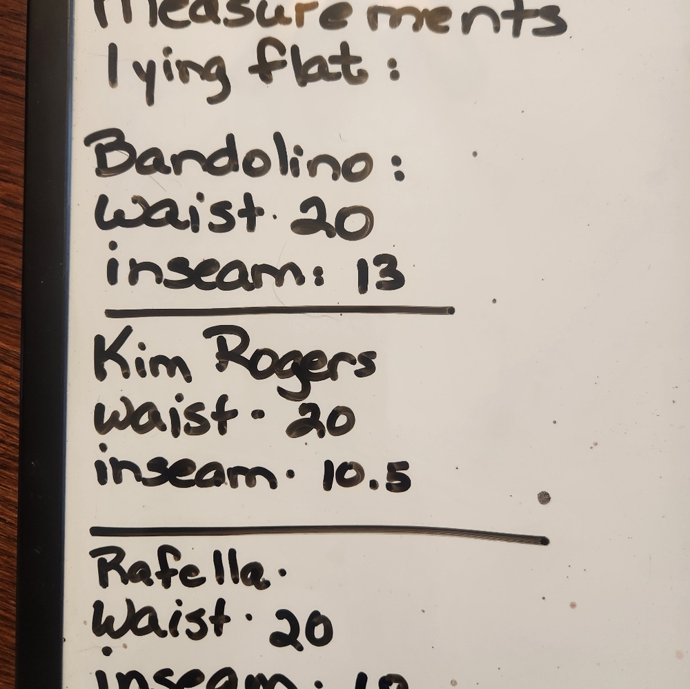 Lot of 3 Belk shorts NWT Rafaella, gently worn Kim Rogers and Bandolino 18W - Picture 15 of 16